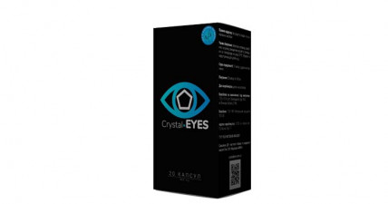 CRYSTALEYES - комплексное натуральное для уменьшения усталости глаз 
