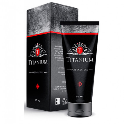Титаниум (Titanium Gel) - гель для увеличения члена 